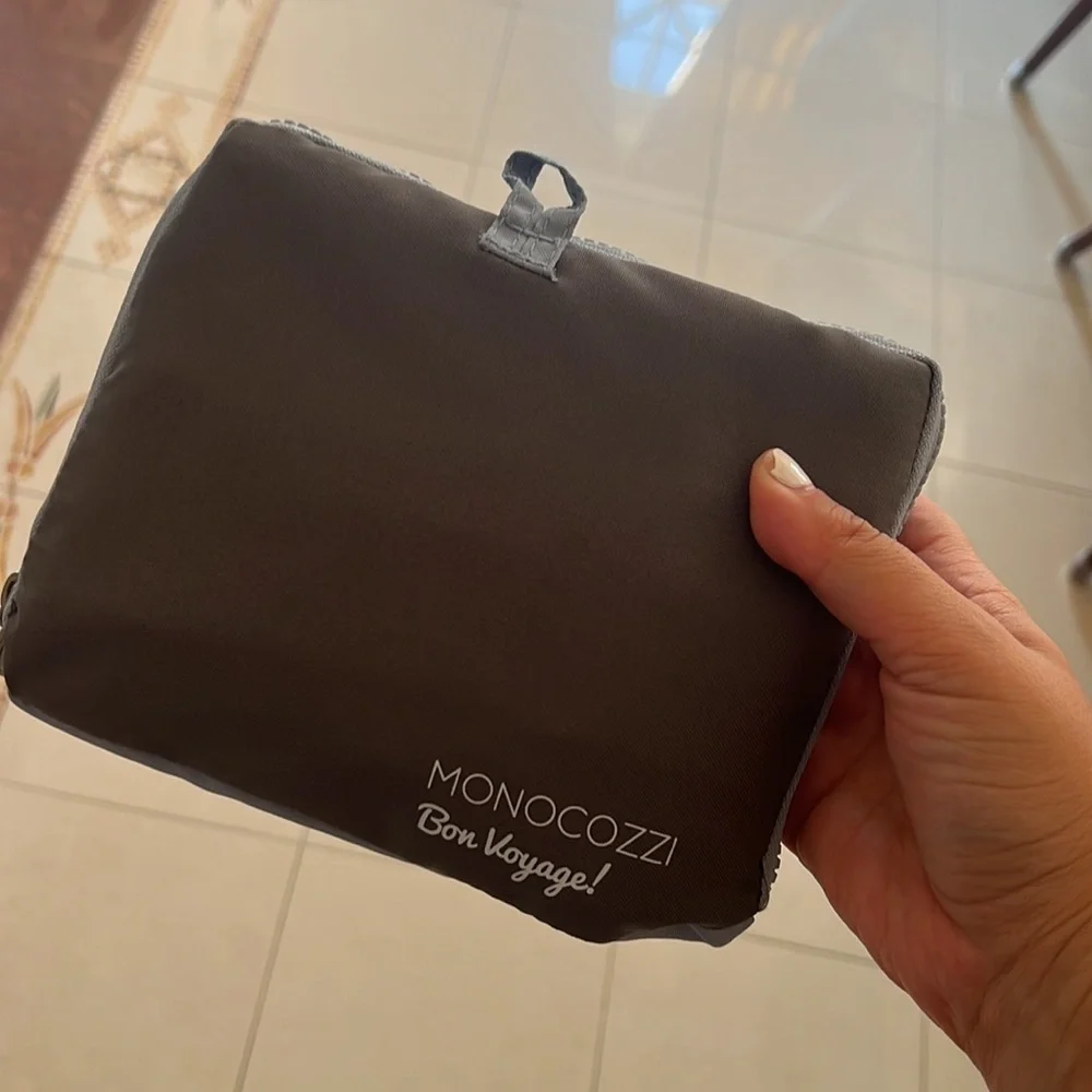NWT! Monocozzi Bon Voyage | Traveler Foldable Spare Bag (Small) - Charcoal